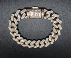 “LOC” Miami Cuban 13mm Bracelet