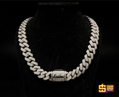 Dây chuyền “Khánh”  - Miami Cuban 15mm  
