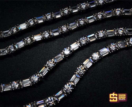Dây Chuyền Tennis Emerald  
