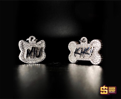 Mặt dây chuyền cho thú cưng 