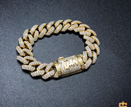 “Tuấn” Cuban Dome Bracelet 13mm 