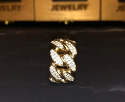 Nhẫn Classic Cuban 14mm