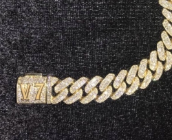 “V7” Cuban Dome Bracelet 13mm