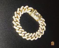 “Tuấn” Cuban Dome Bracelet 13mm