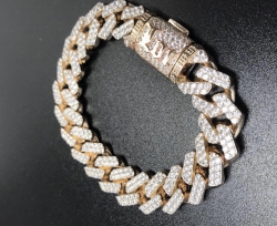 “LOC” Miami Cuban 13mm Bracelet