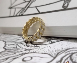 Cuban Thin Ring