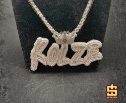Mặt dây chuyền đá Baguette “Kolze”