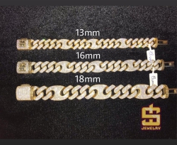 Lắc Cuban Dome Gucci 16mm