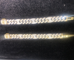 Lắc Cuban Dome Gucci 16mm